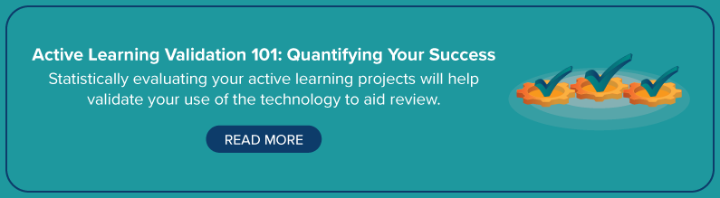 Learn How Statistics Help Validate an Active Learning Project